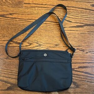 lululemon athletica Classic Black Crossbody Bag